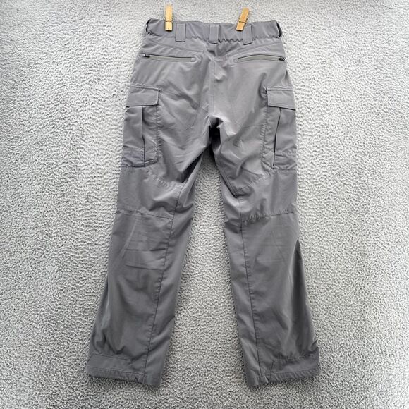 511 Tactical Pants TAG 30x32 ACTUAL 30 x 31 Gray Cargo Double Knee Utility Men's - Picture 10 of 12